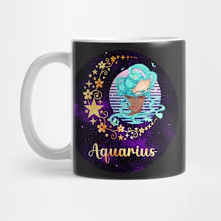 Aquarius Zodiac Sign Mug